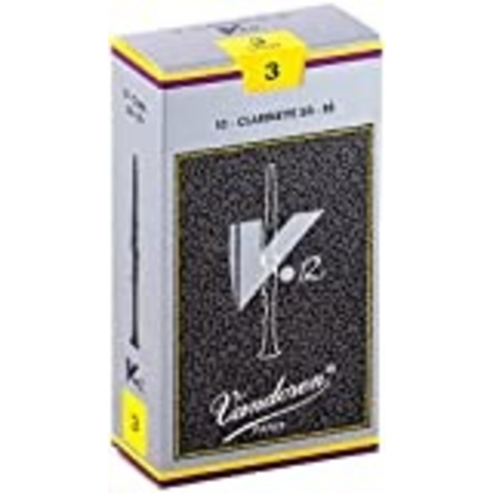 Vandoren Bb Clarinet V12 Reeds No 3 Box of 10
