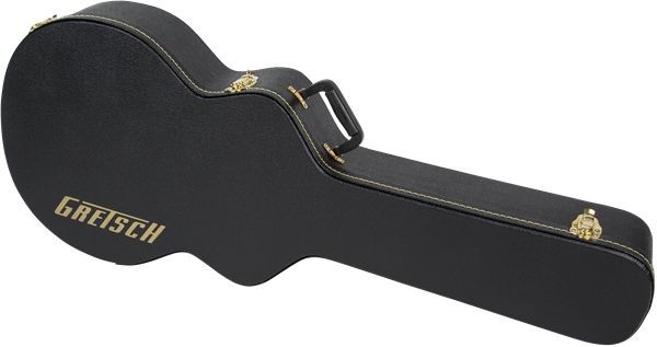 Gretsch G6241FT 16" Hollow Body Flat Top Hardshell Case, Black
