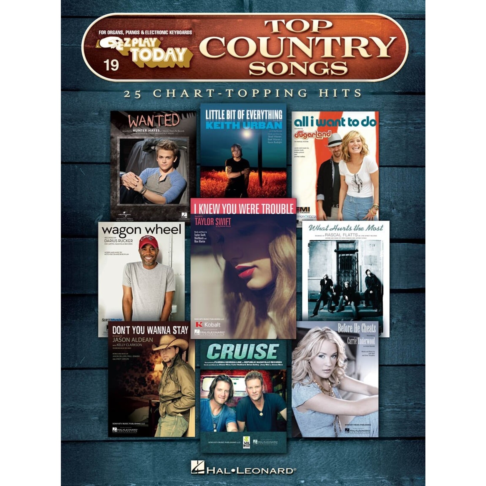 Top Country Songs E-Z Play Today #19