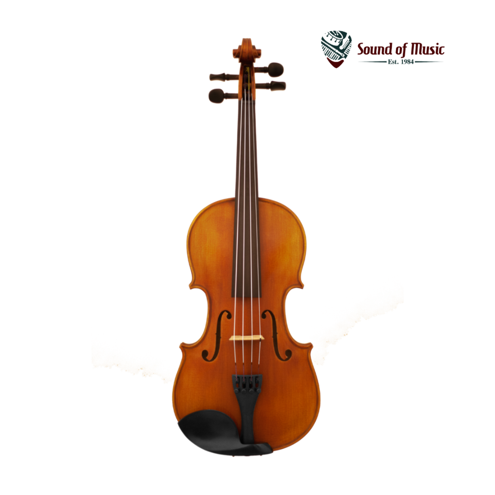 Sound of Music 4/4 Violin Outfit W/Glasser Bow & Hardshell Case