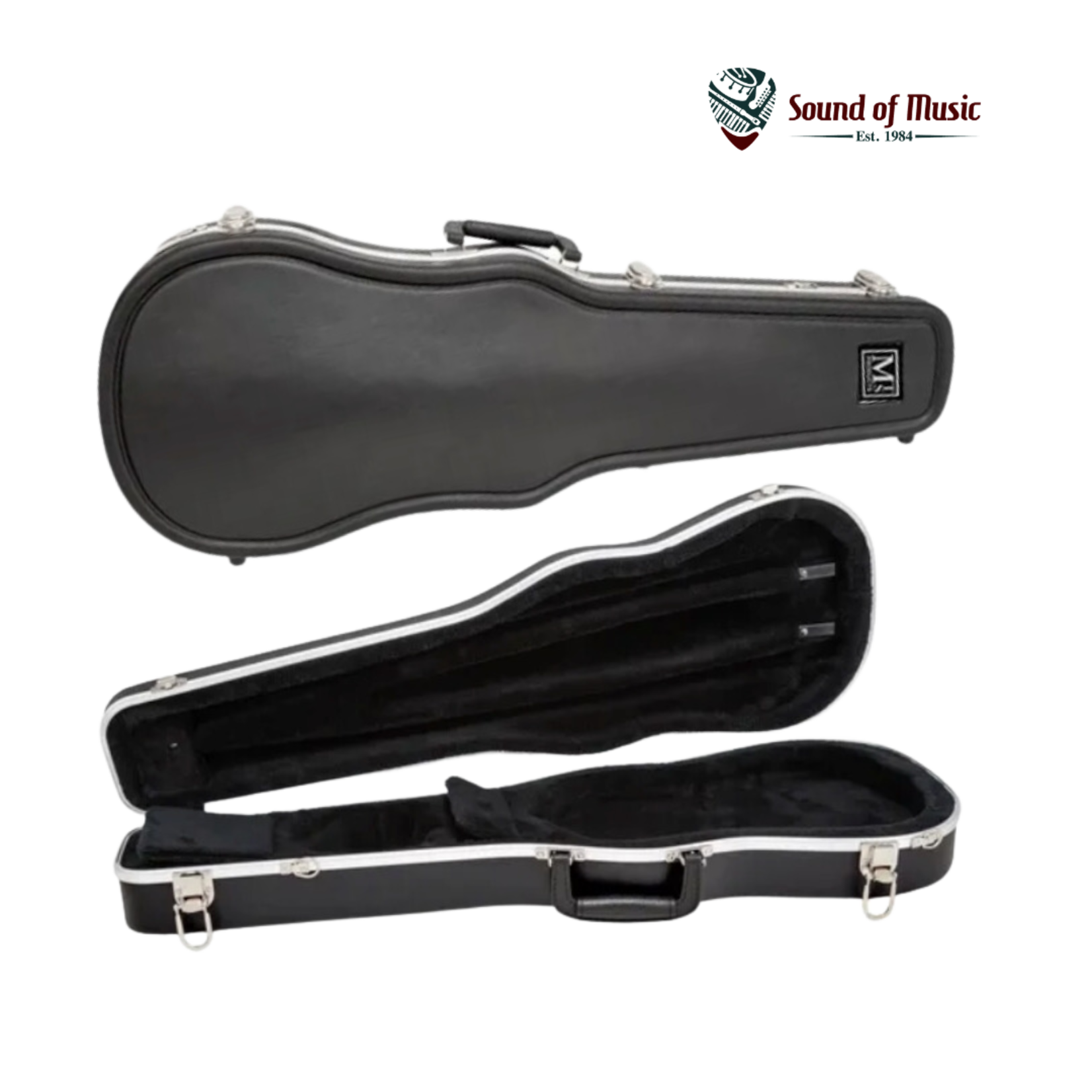 Sound of Music 3/4 Violin Outfit W/Glasser Bow & Hardshell Case