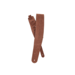 D'Addario D'Addario Vented Leather Guitar Strap, Honey Suede Apache