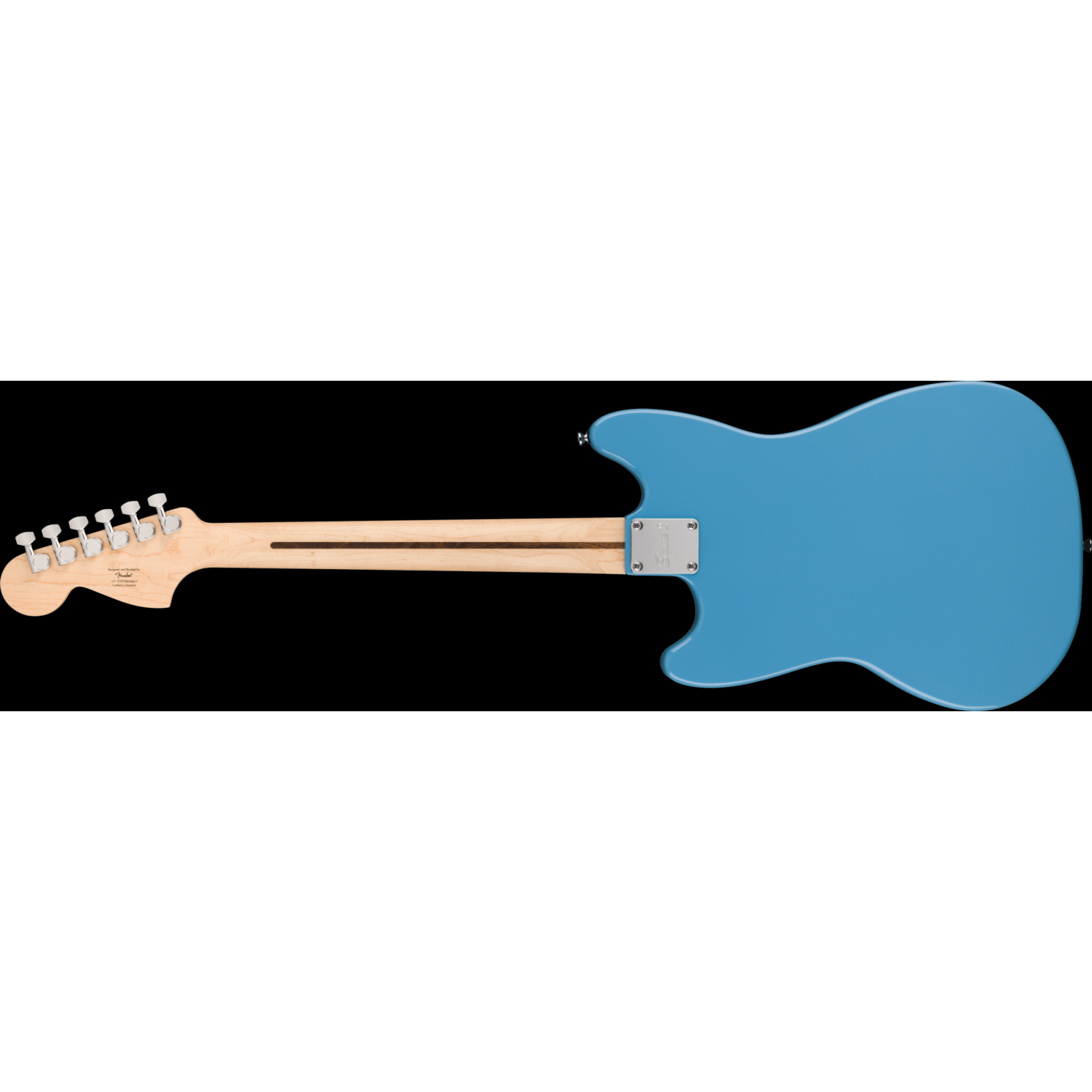 Squier Sonic Mustang HH, Laurel Fingerboard, Black Pickguard - California Blue