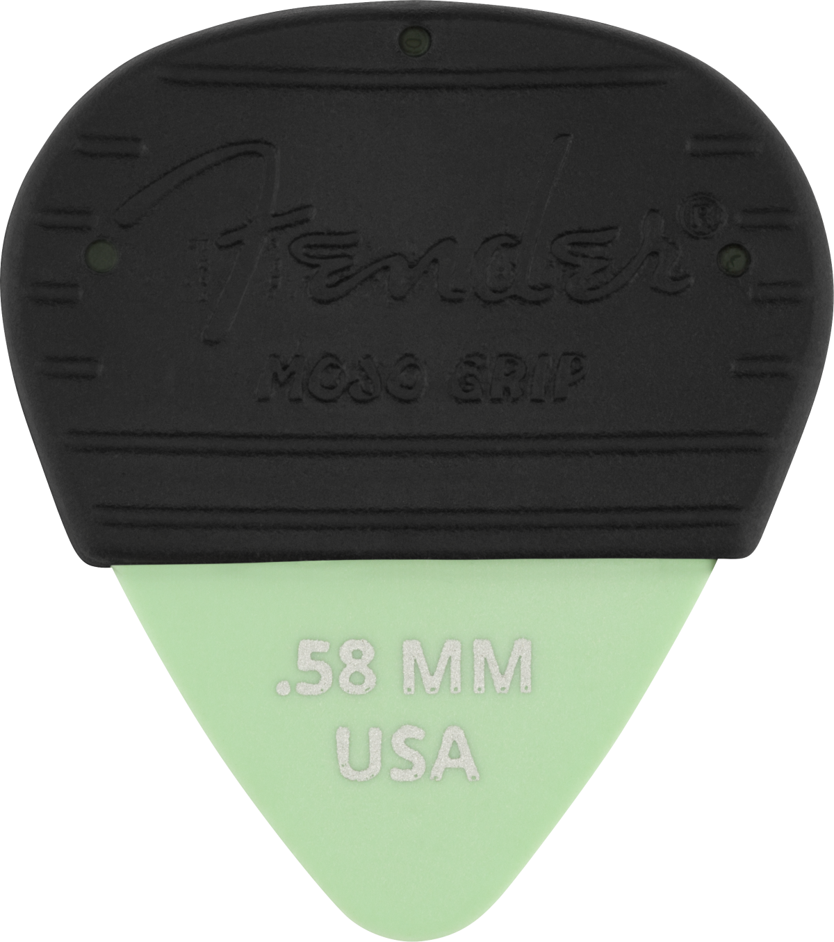 Fender Mojo Grip Picks Dura-Tone Delrin .58 3-Pack