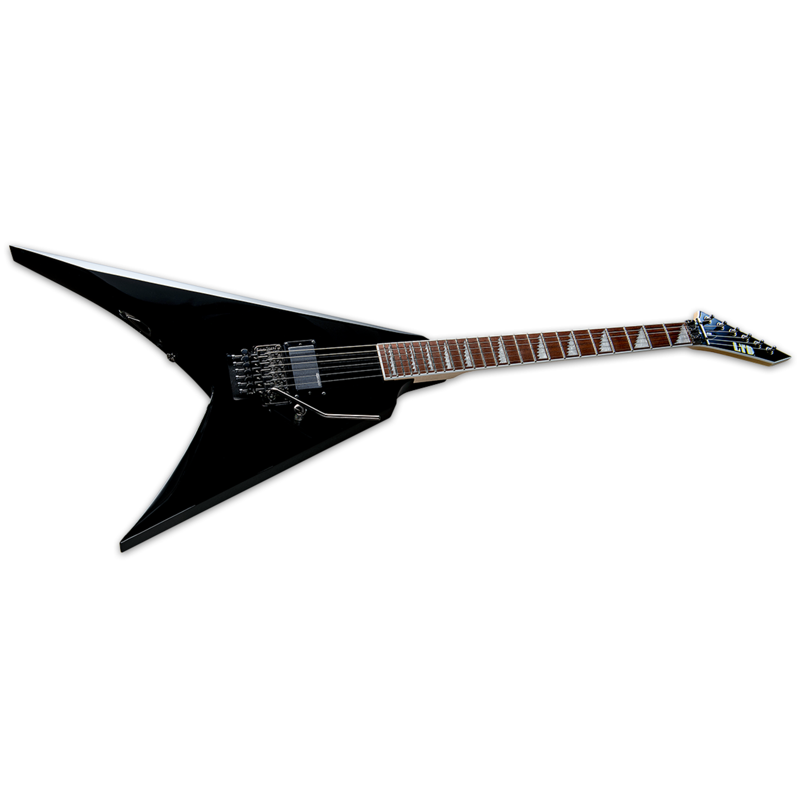 LTD ALEXI200BLK Alexi Laiho Signature Model 6-String Electric Guitar - Black