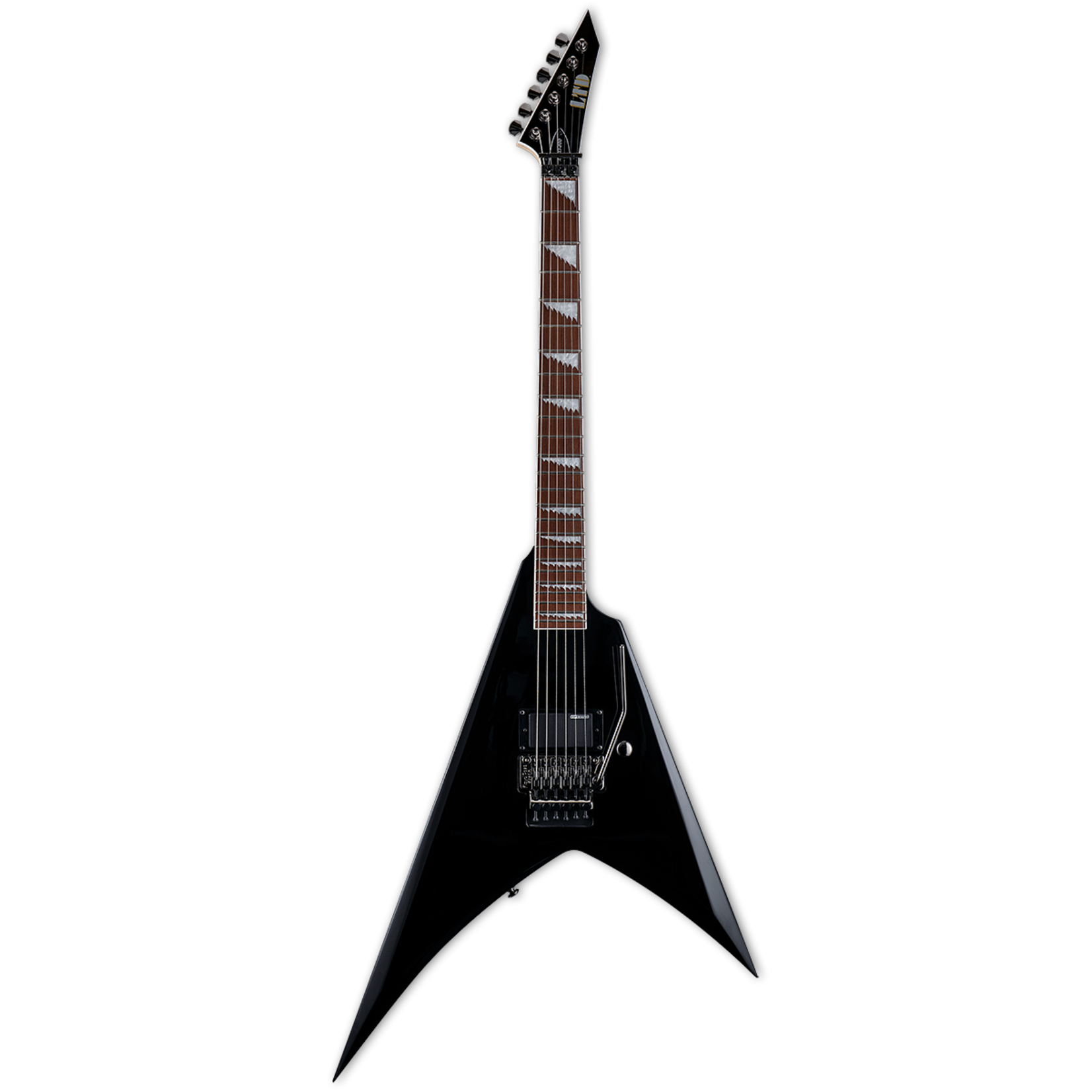 LTD ALEXI200BLK Alexi Laiho Signature Model 6-String Electric Guitar - Black
