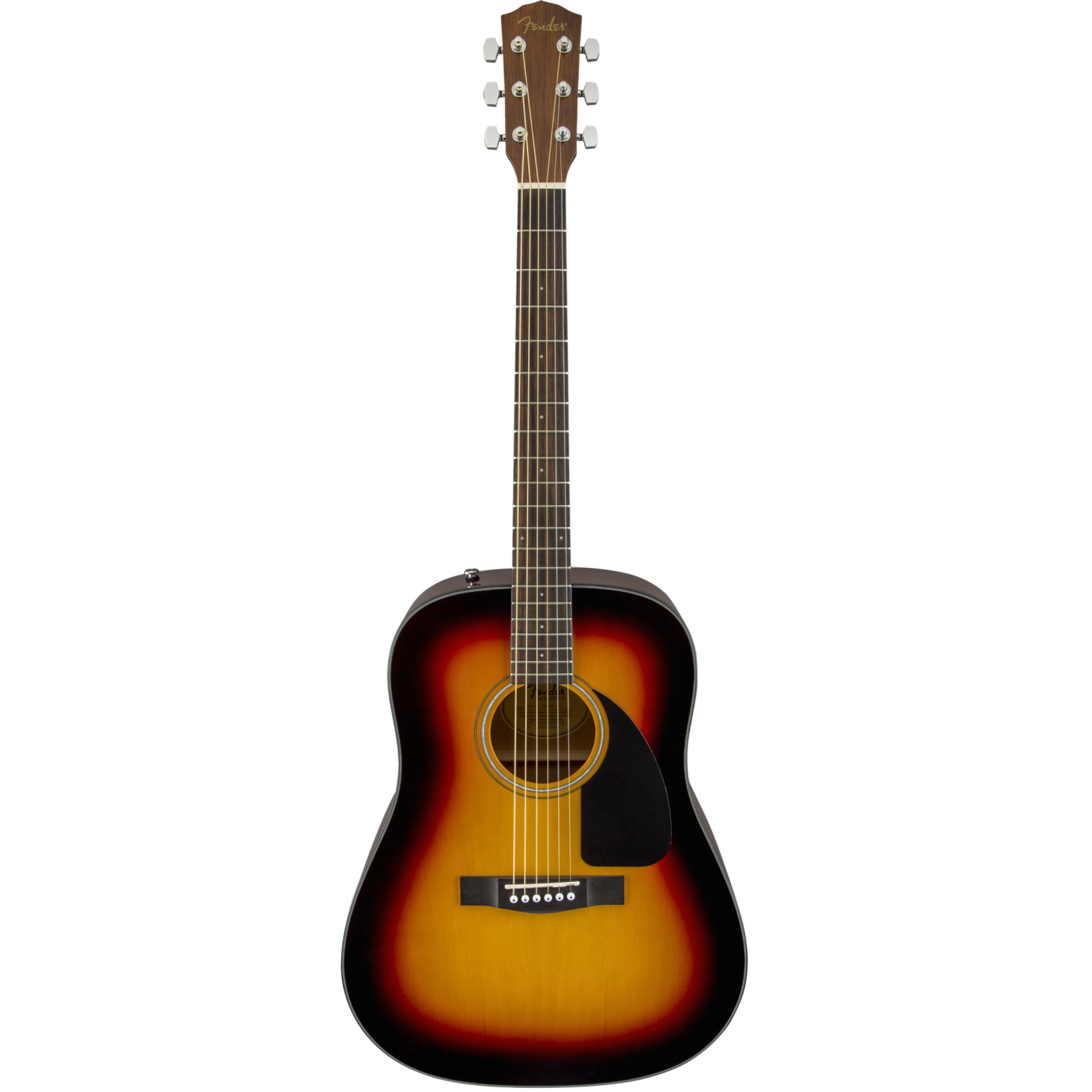 Fender CD-60 Dreadnought Acoustic Guitar W/Case - Sunburst