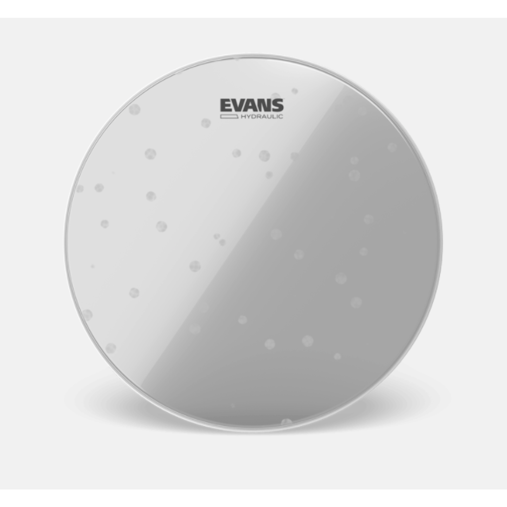 Evans 10" Hydraulic Glass Clear Tom Head
