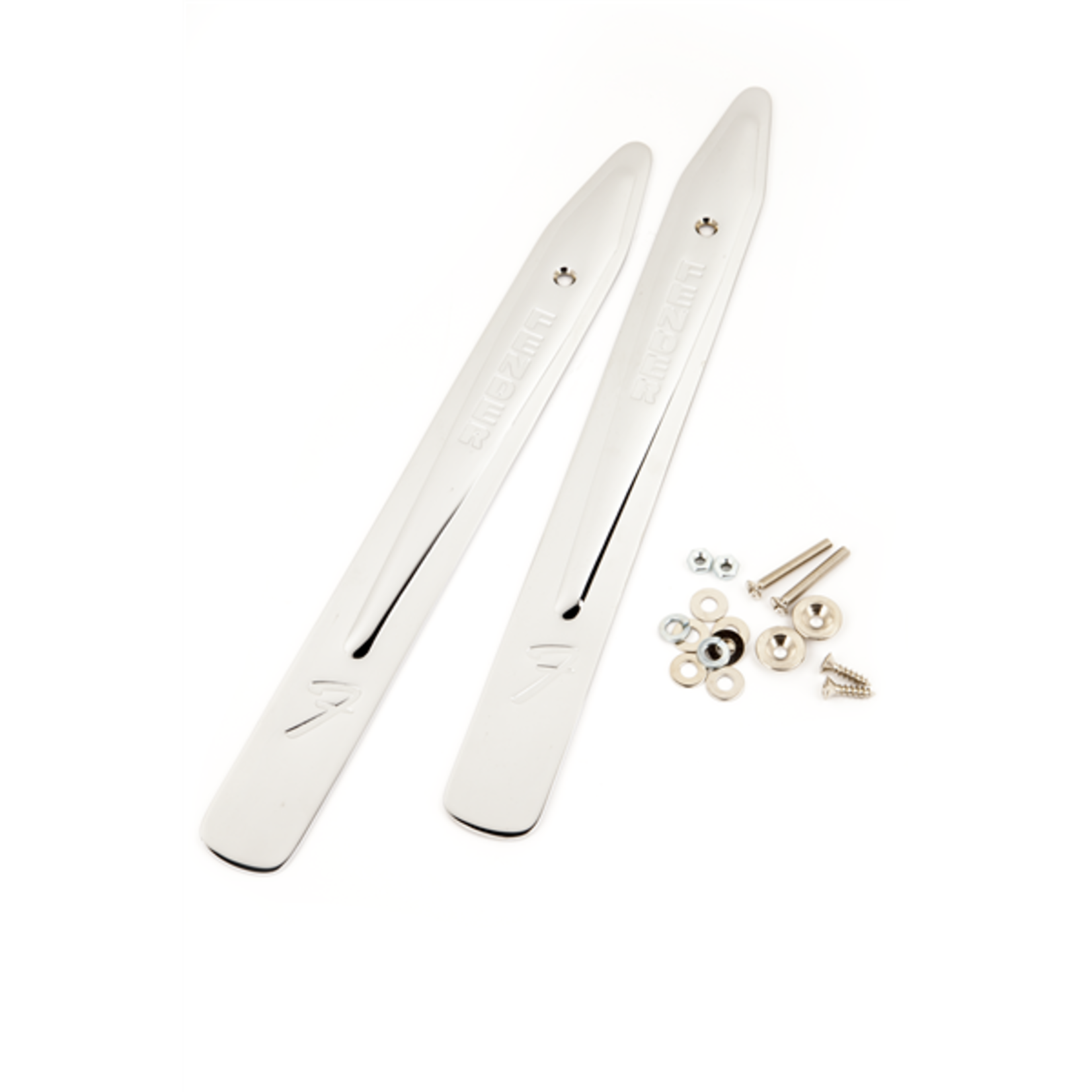 Fender Pure Vintage 14" Small Tilt Back Legs, (2), Chrome