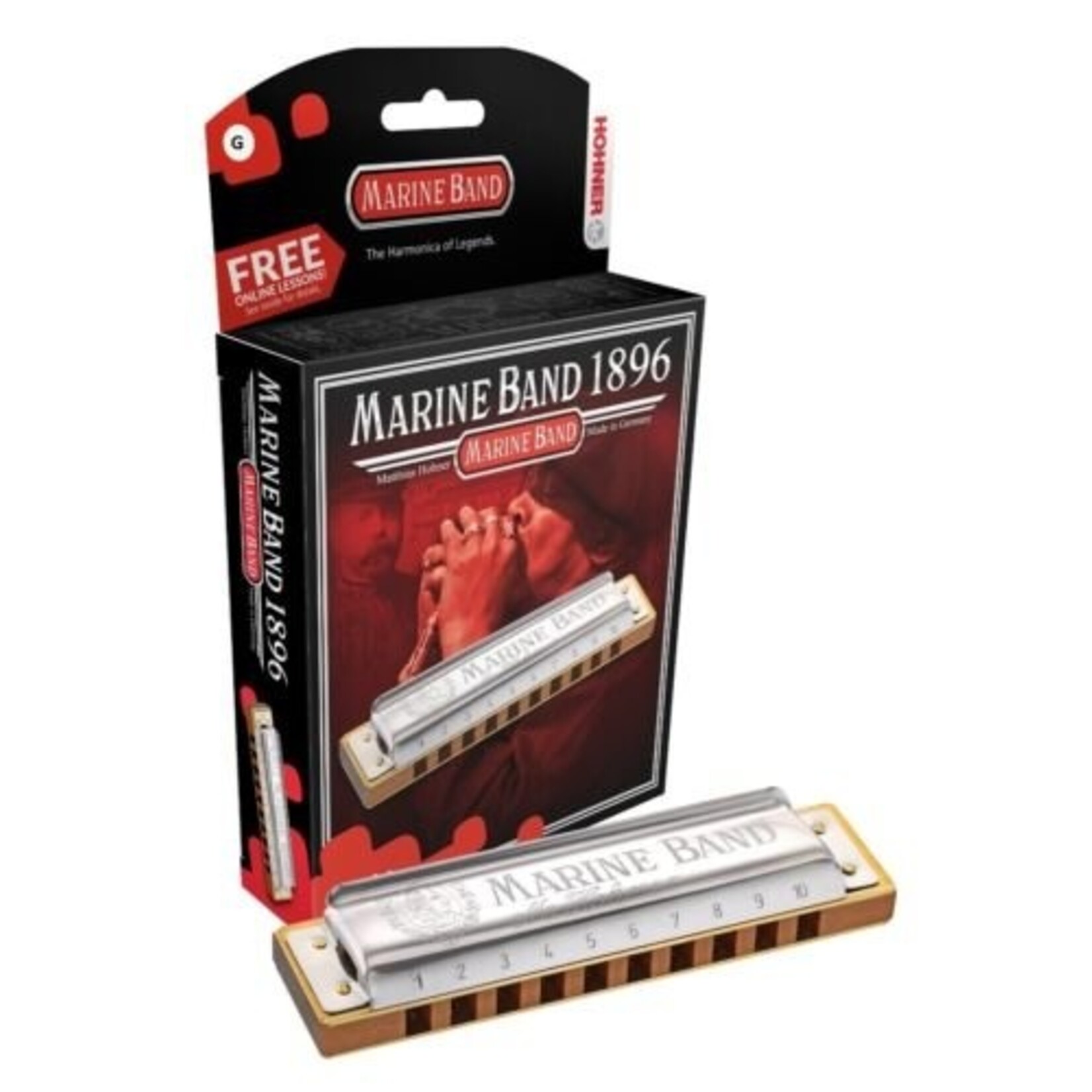 Hohner Marine Band 1896 Key of G