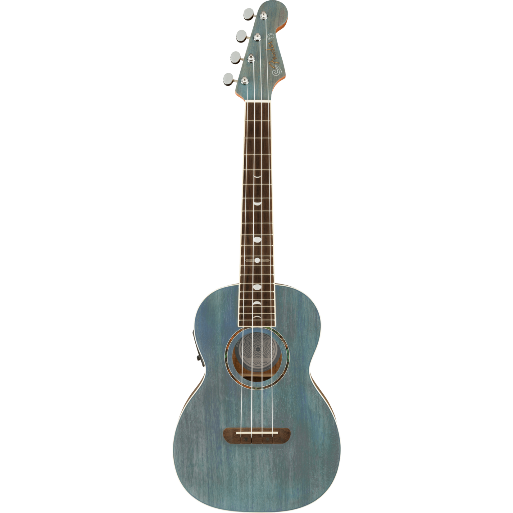 Fender Dhani Harrison Uke W/Bag - Turquoise