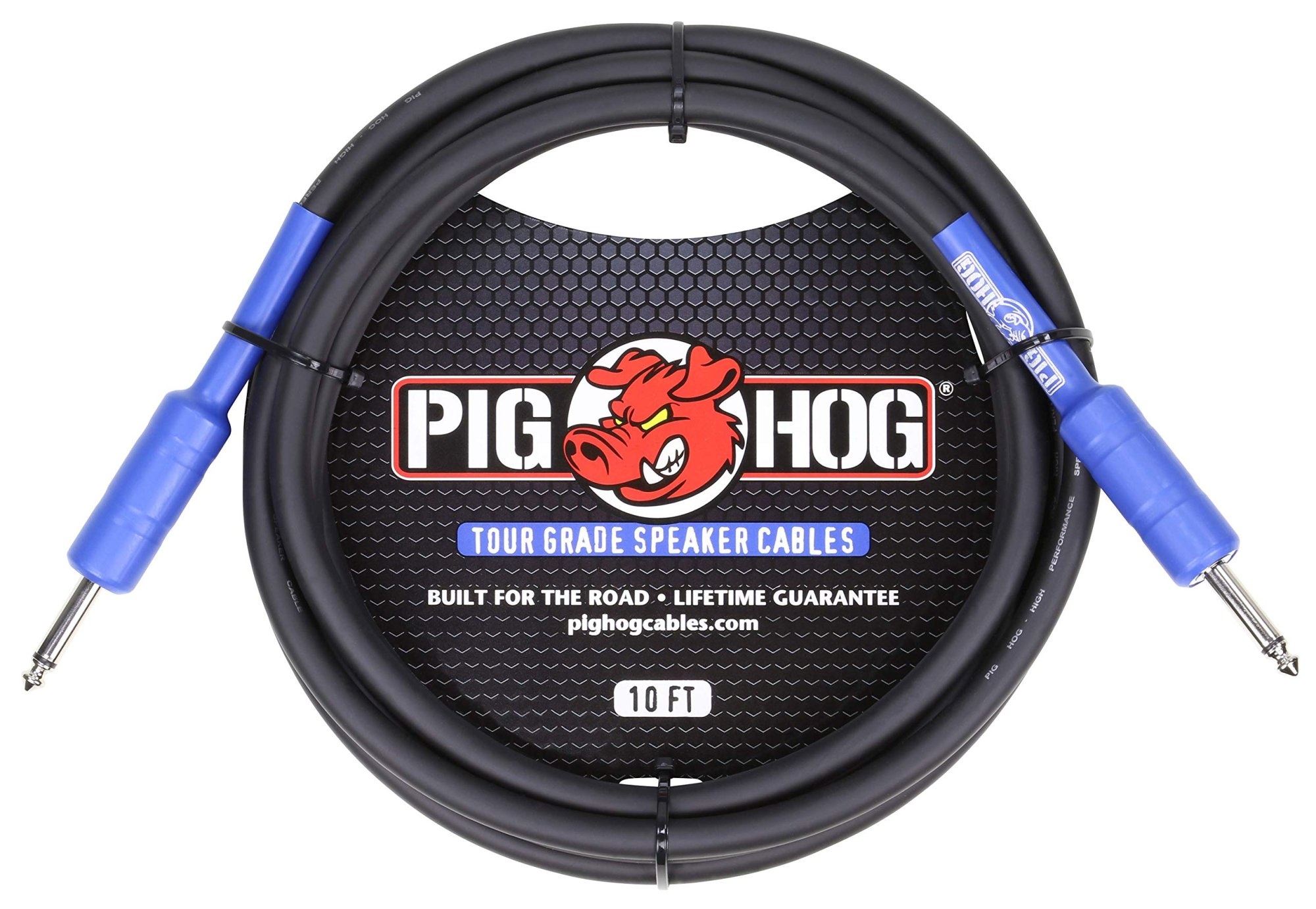 Pig Hog 1/4" High Performance Speaker Cable - 10 ft