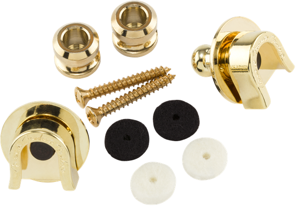 Fender Elite Strap Locks - Gold
