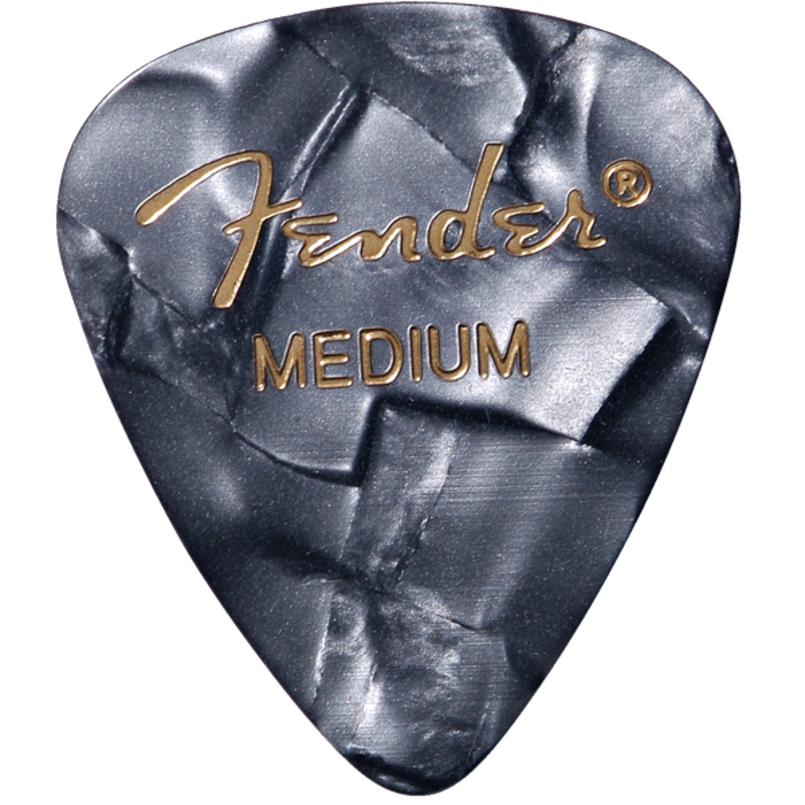 Fender Black Moto 351 Shape Picks Med 12 Pack