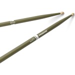 ProMark ProMark Rebound 5A Painted Green Hickory Drumstick, Acorn Wood Tip