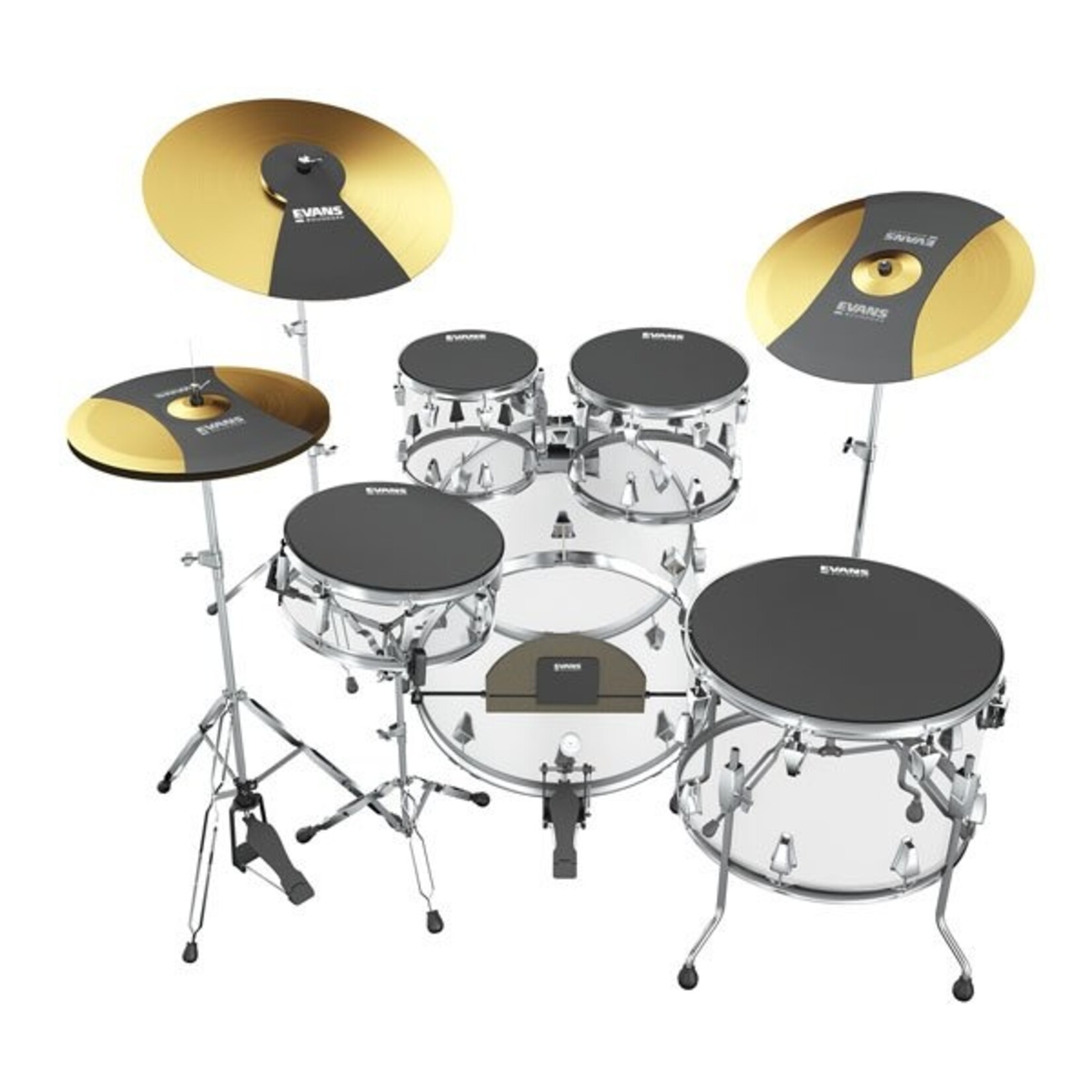 Evans Soundoff Drum Kit Mute Pack - Rock