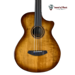 Breedlove Breedlove Pursuit Exotic S Concerto Amber Fretless Bass CE Myrtlewood