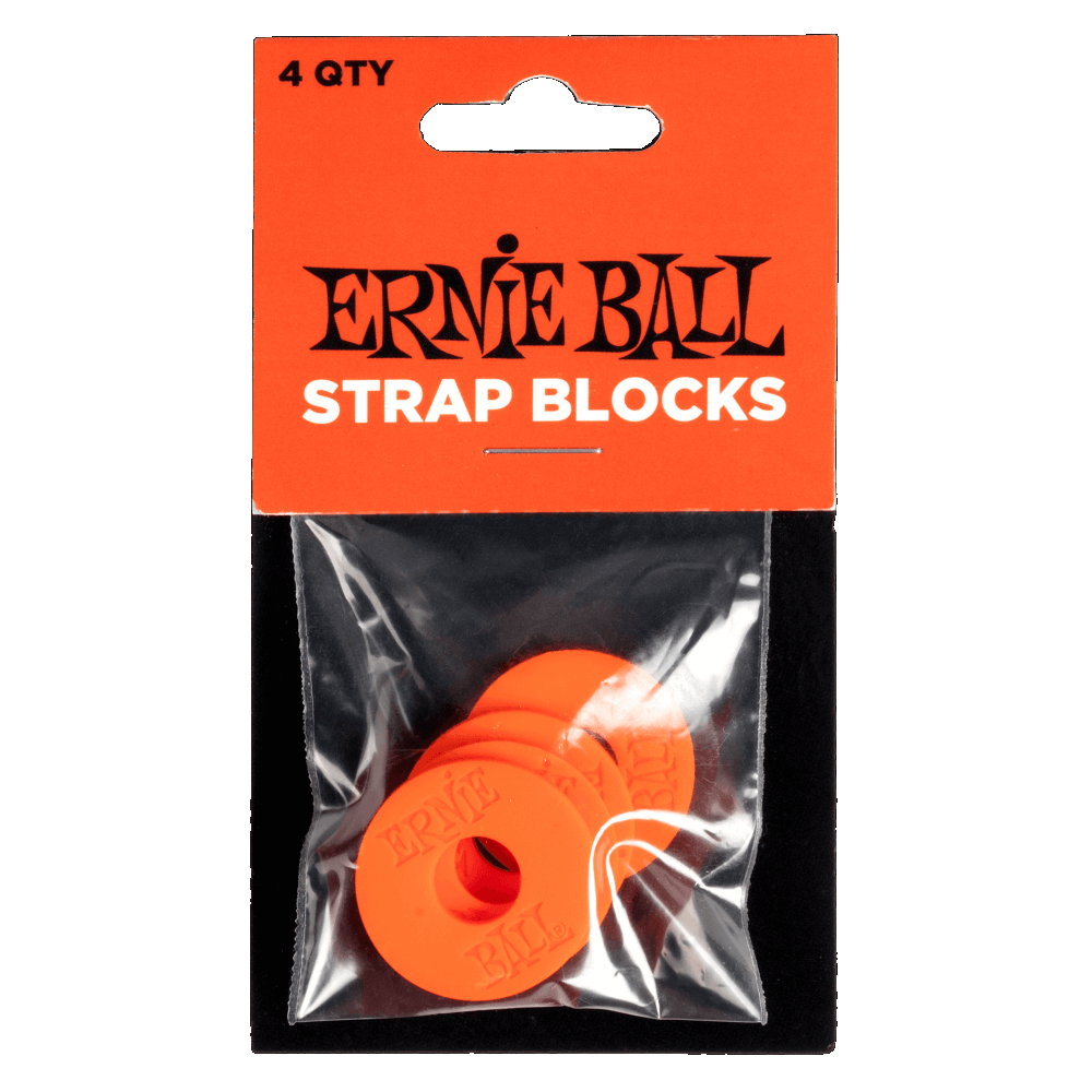 Ernie Ball Strap Blocks - Red
