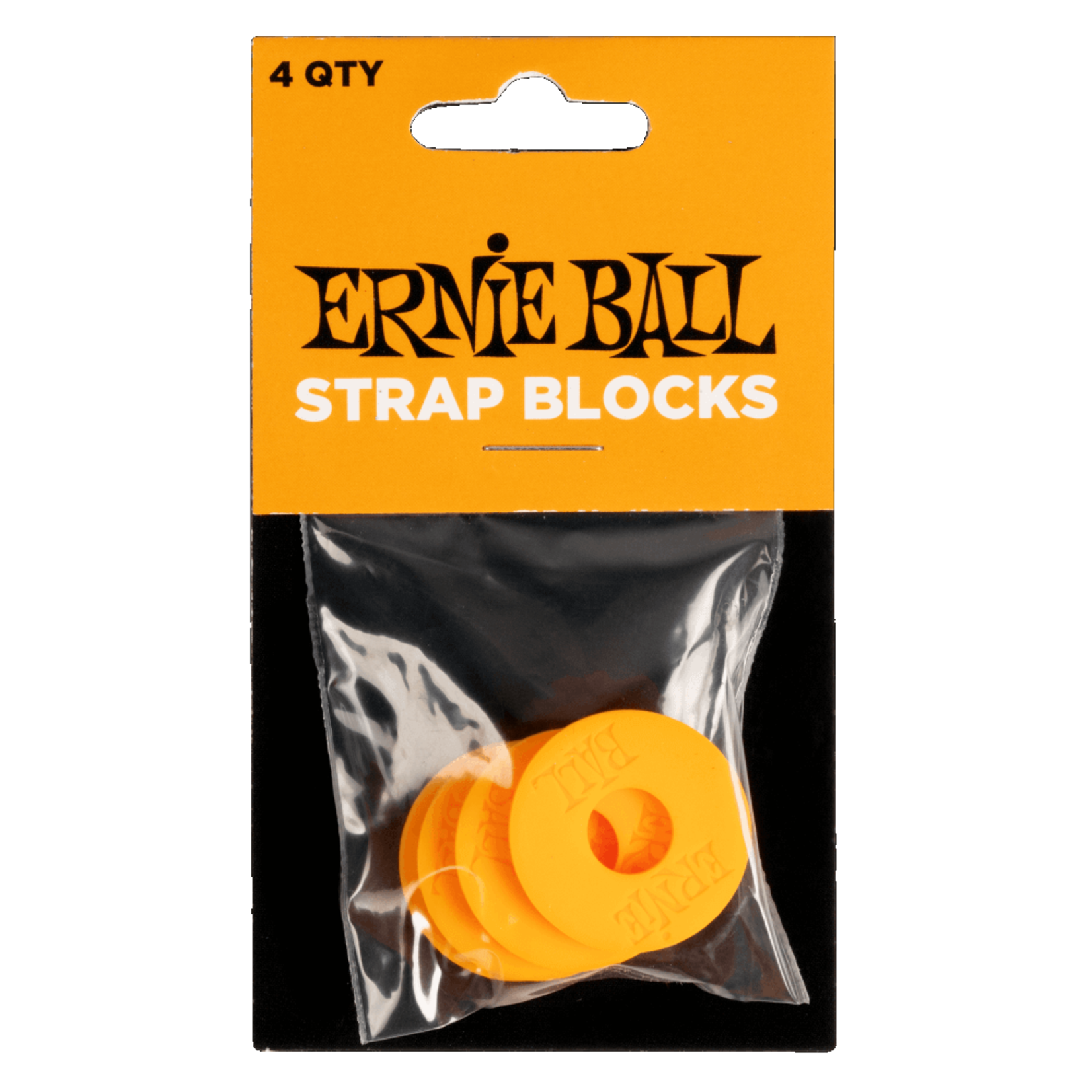Ernie Ball Strap Blocks - Orange