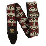 Ernie Ball Ernie Ball Classic Jacquard Guitar Strap/Bass Strap - Primal Red