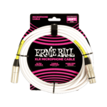 Ernie Ball Ernie Ball Classic XLR Microphone Cable Male/Female 20ft - White