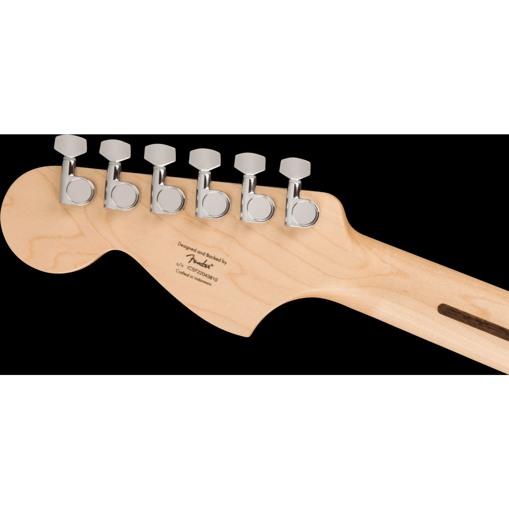 Squier Sonic Mustang, Maple Fingerboard, White Pickguard - Torino Red