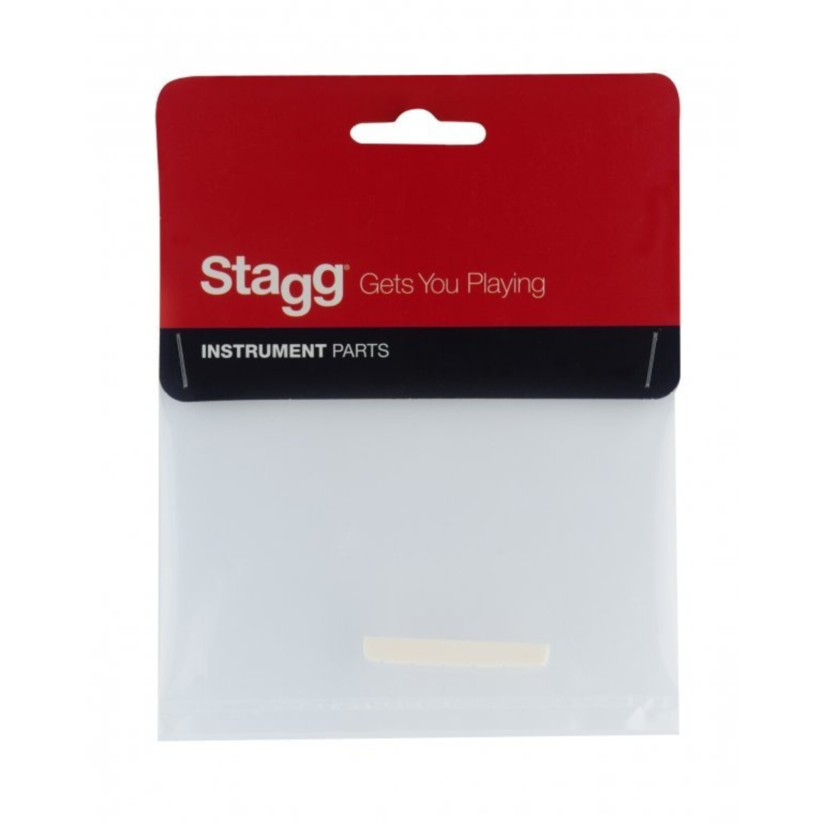 Stagg Pre-Slotted Electric Guitar Nut - Bone