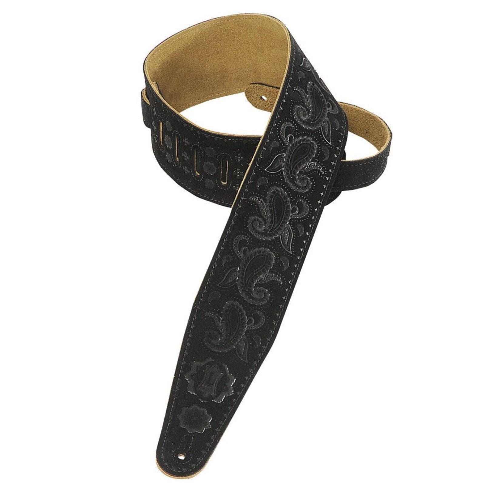 Levy's Heirloom Series PMS44T03-BLK Guitar Strap