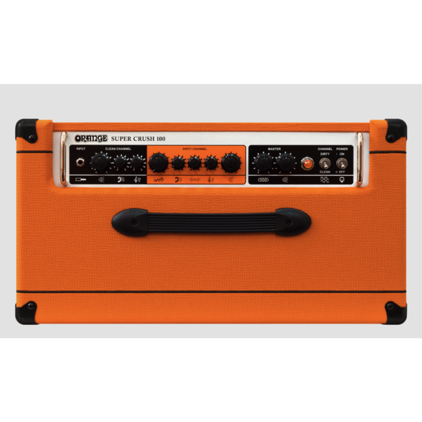 Orange Super Crush 100 1x12" 100-Watt Solid-State Combo Amp - Orange