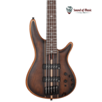 IBANEZ Ibanez SR1355B Premium 5-String Bass W/Gig Bag - Dual Mocha Burst Flat