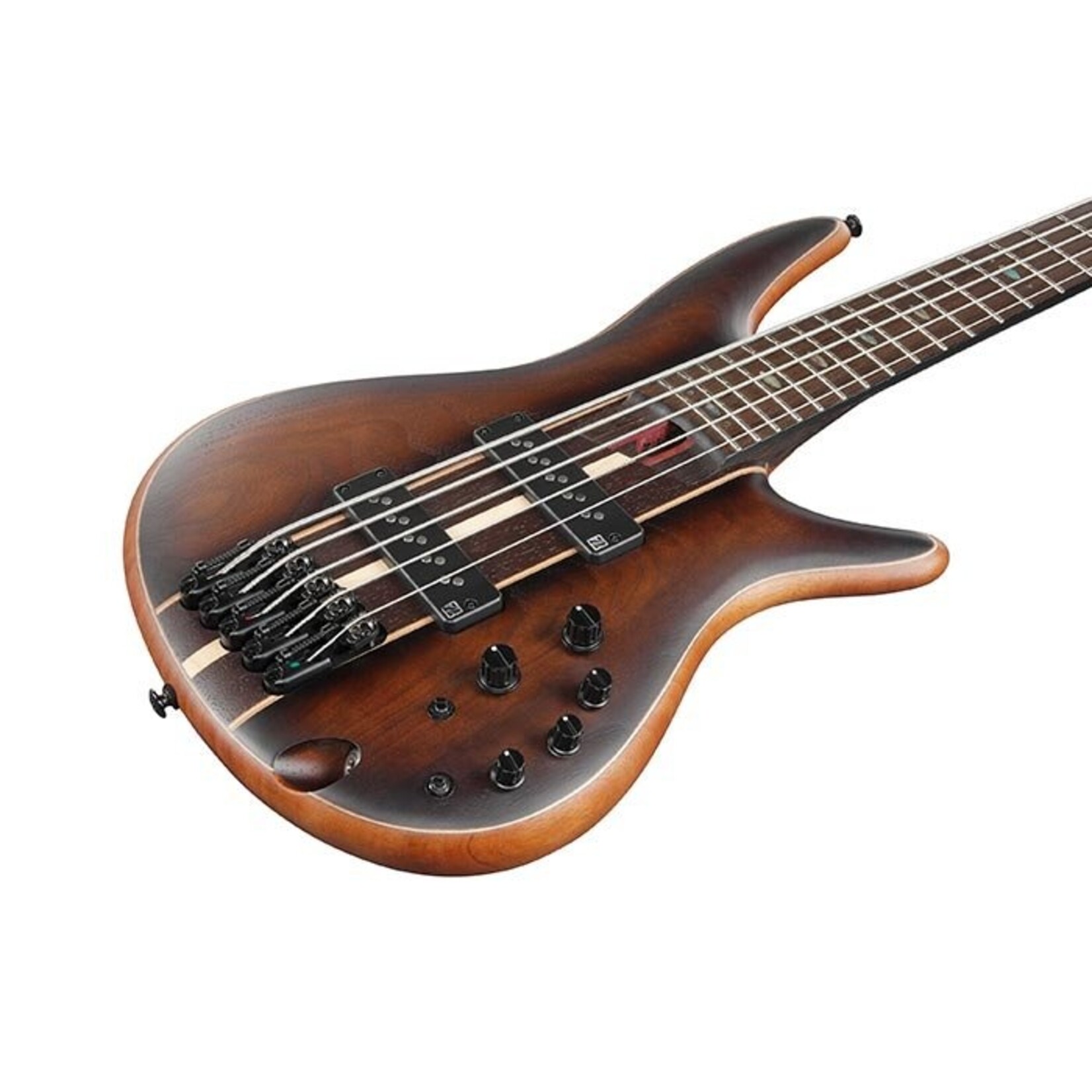 Ibanez SR1355B Premium 5-String Bass W/Gig Bag - Dual Mocha Burst Flat