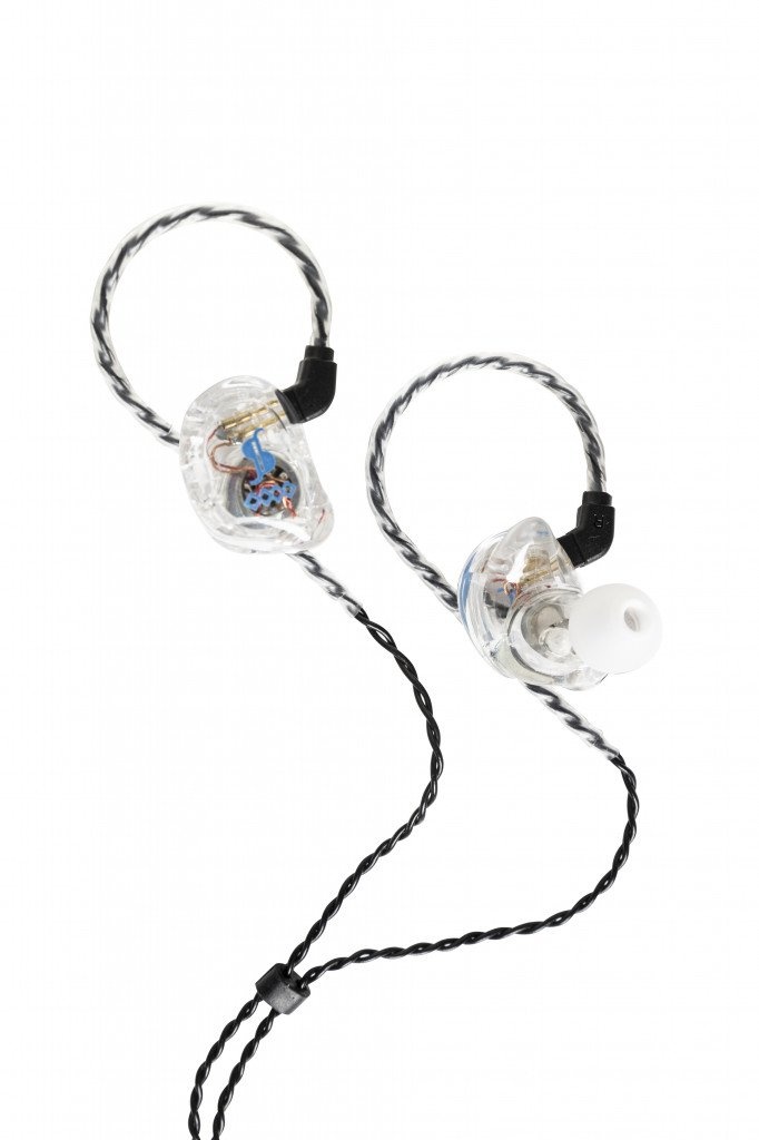Stagg SPM-435 TR 4-Driver In-Ear Monitors - Transparent