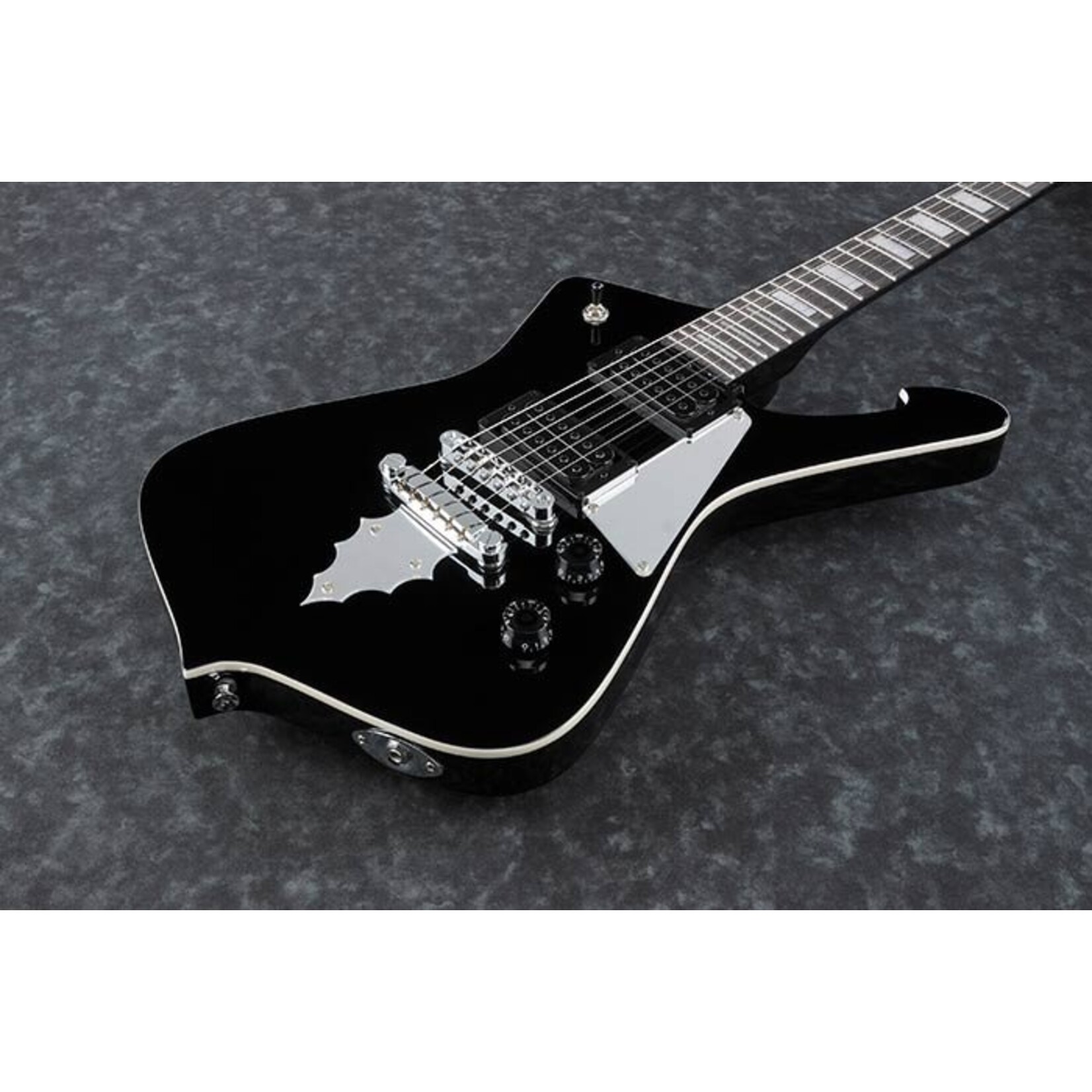 Ibanez PSM10BK MiKro Paul Stanley Signature 6str Electric Guitar (22.2" scale) - Black