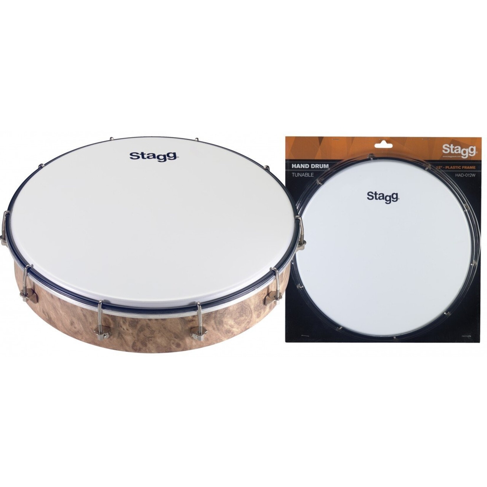 Stagg 12" Tuneable Plastic Hand-Drum