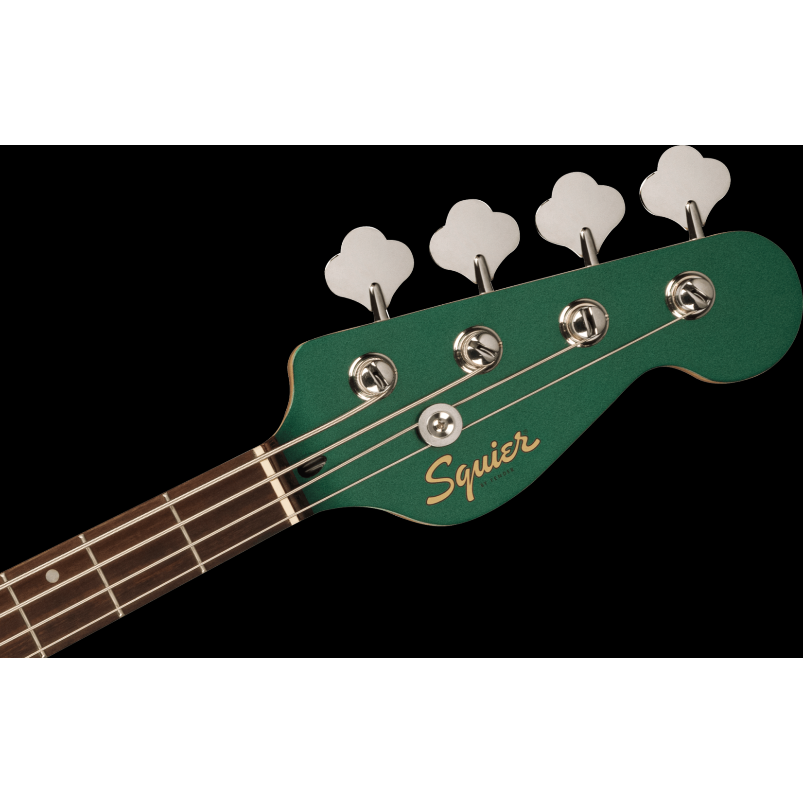 Squier Paranormal Rascal Bass HH, Laurel Fingerboard, Mint Pickguard - Sherwood Green