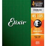 Elixir Elixir 45-105 Nanoweb Long Scale 4 String Bass Strings