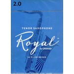 DADDARIO Rico Royal Tenor Sax Reeds Box Of 10(Strength 2)