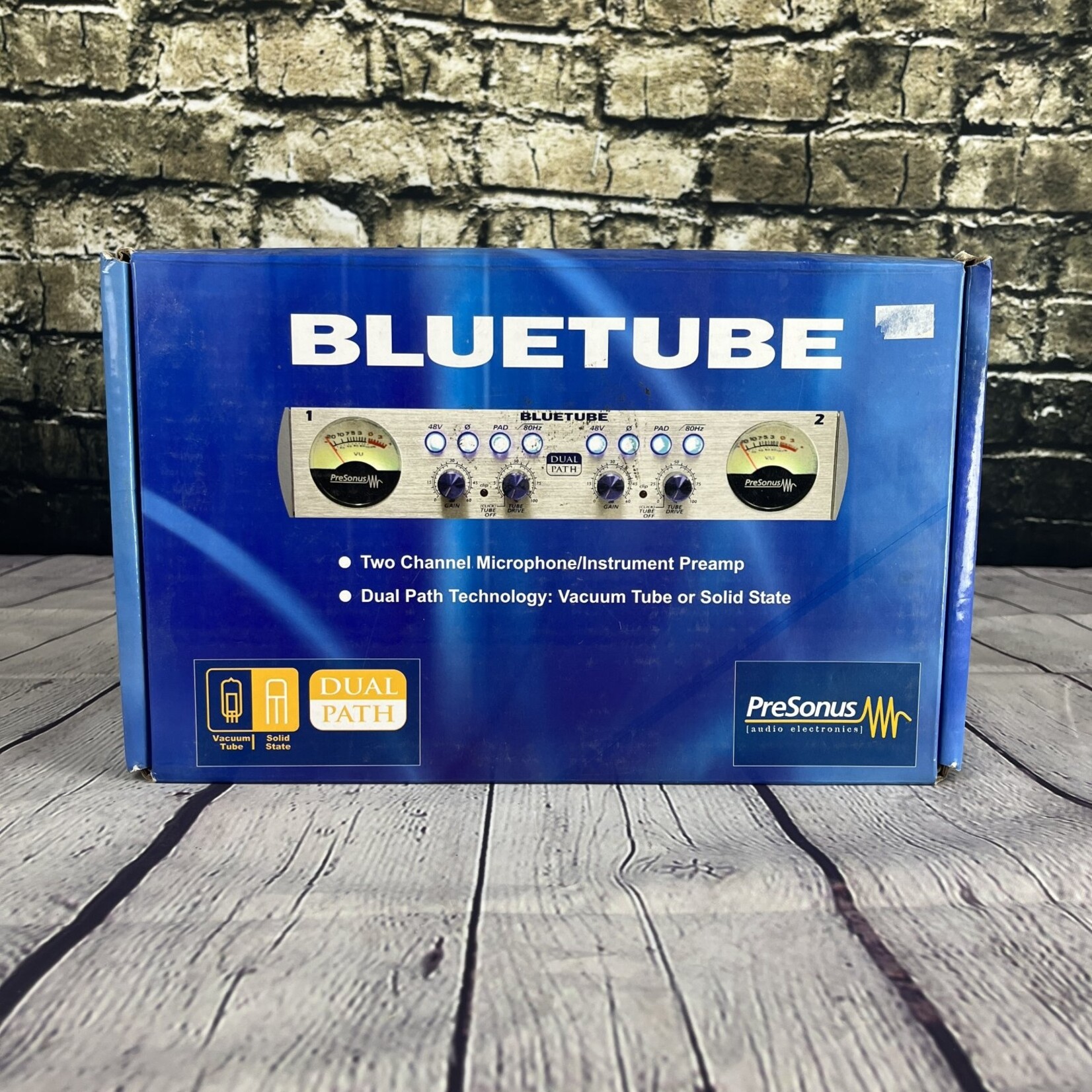 PreSonus BlueTube DP 2-Channel Mic/Instrument Tube Preamp - (Used)