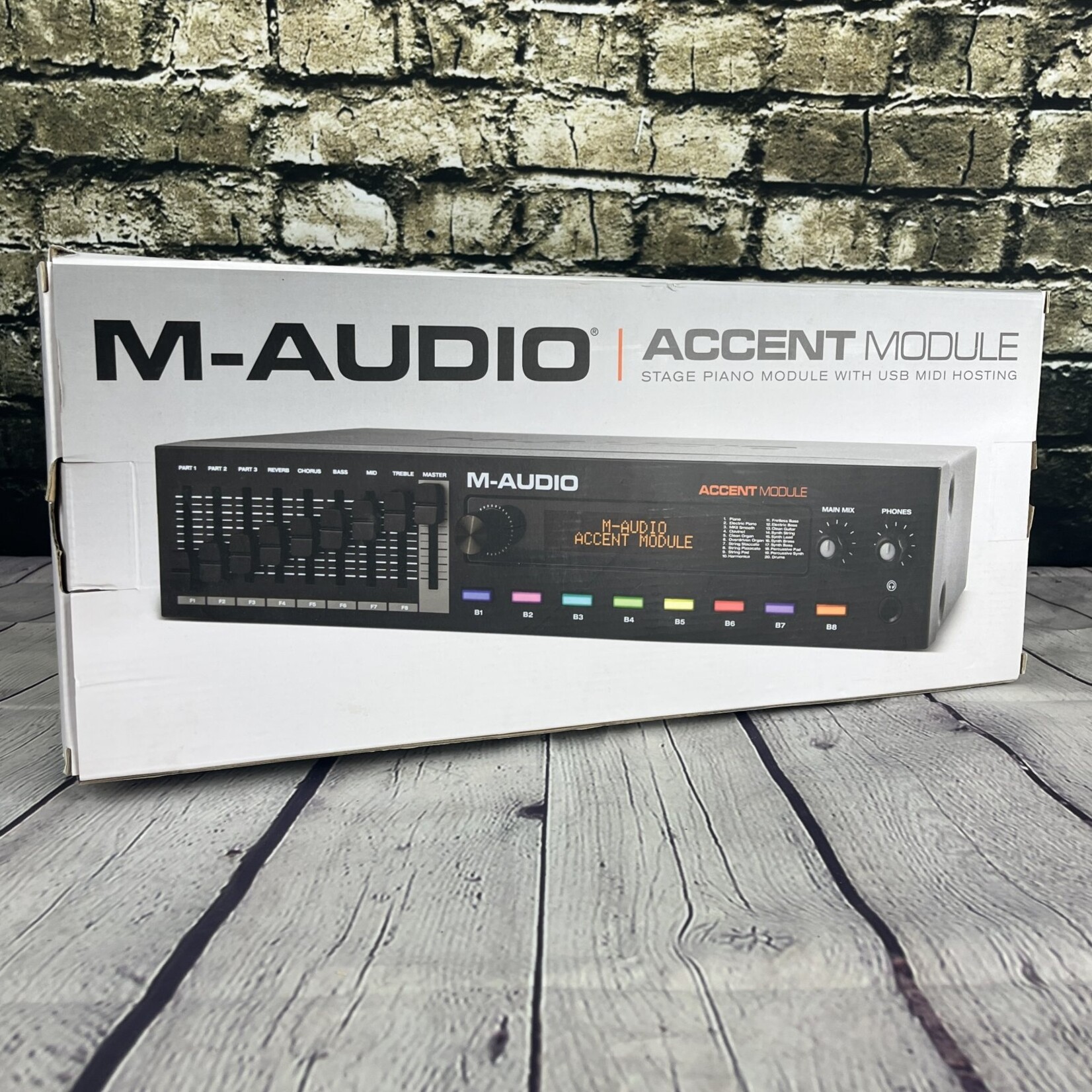 M-Audio Accent Stage Piano Module with USB MIDI Hosting - (Used)
