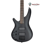 IBANEZ Ibanez SR300EBLWK Left Handed 4-String Electric Bass Guitar - Weathered Black
