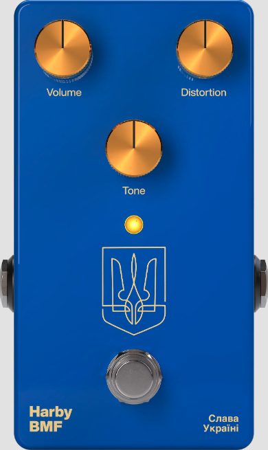 Harby Pedals BMF Distortion Guitar Pedal