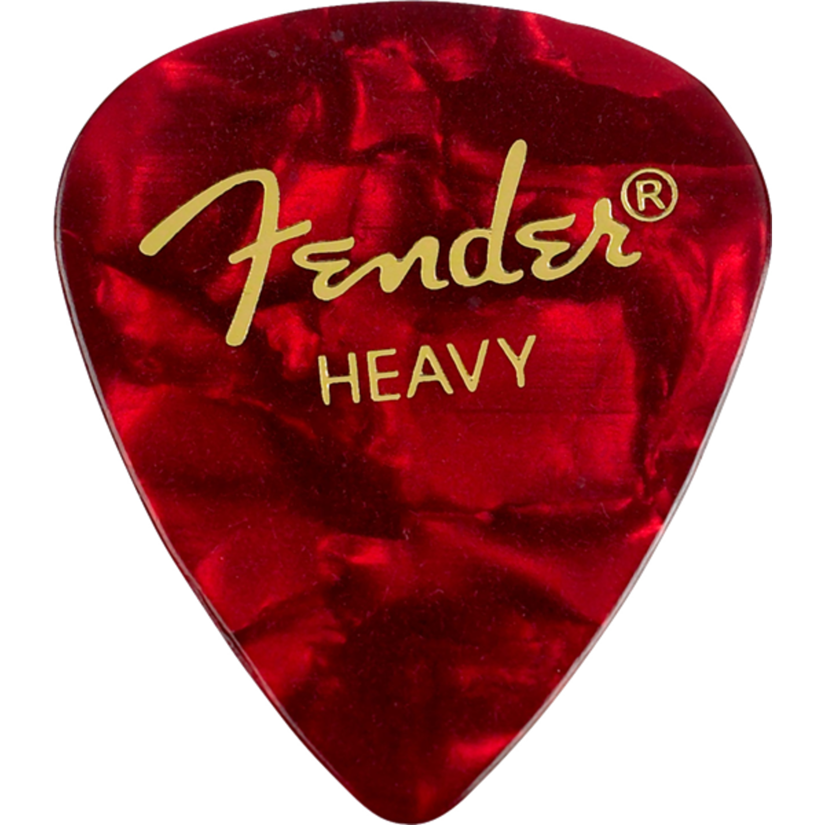 Fender Red Moto 351 Shape Picks Med 12 Pack