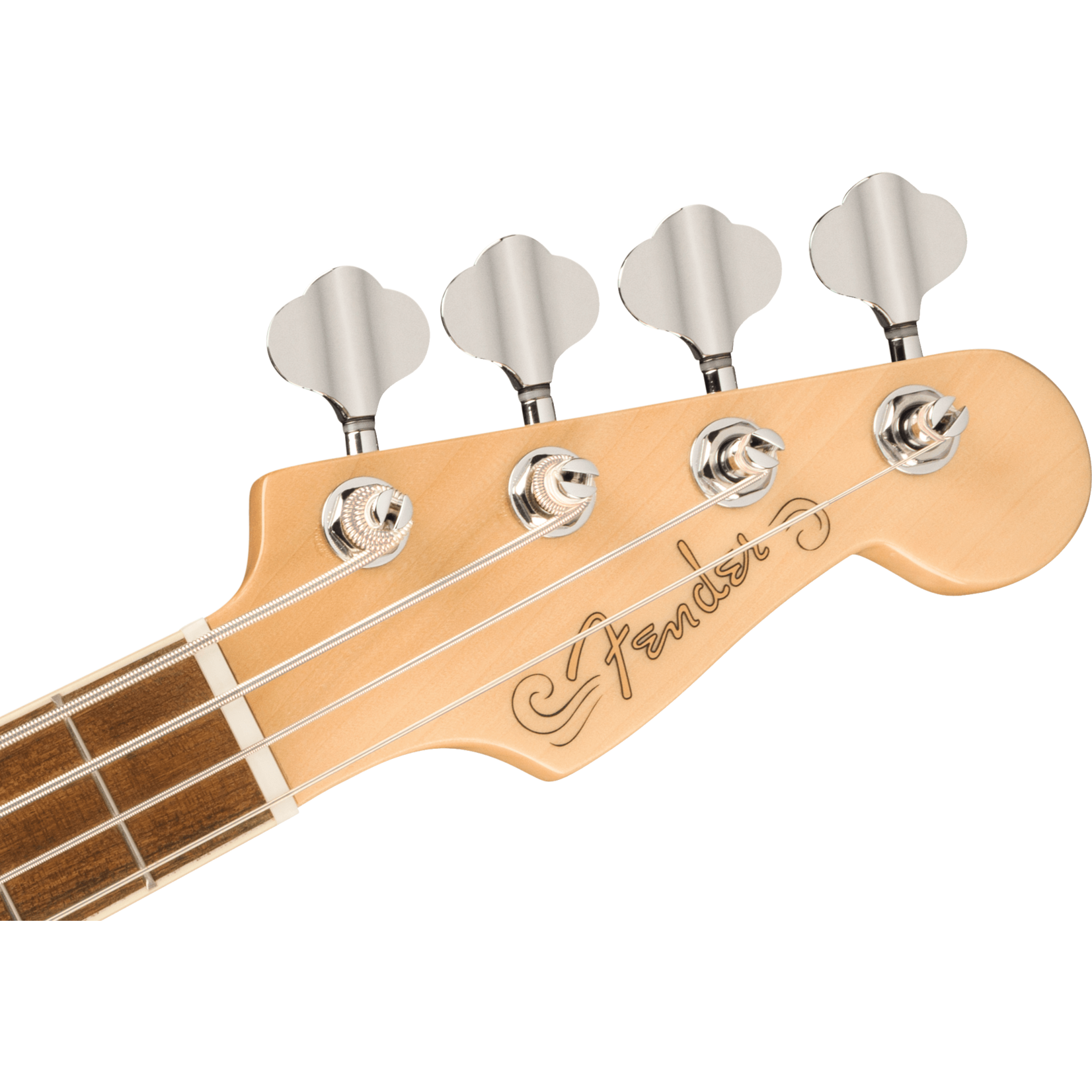 Fender Fullerton Precision Bass Uke, Walnut Fingerboard, Tortoiseshell Pickguard - 3-Color Sunburst