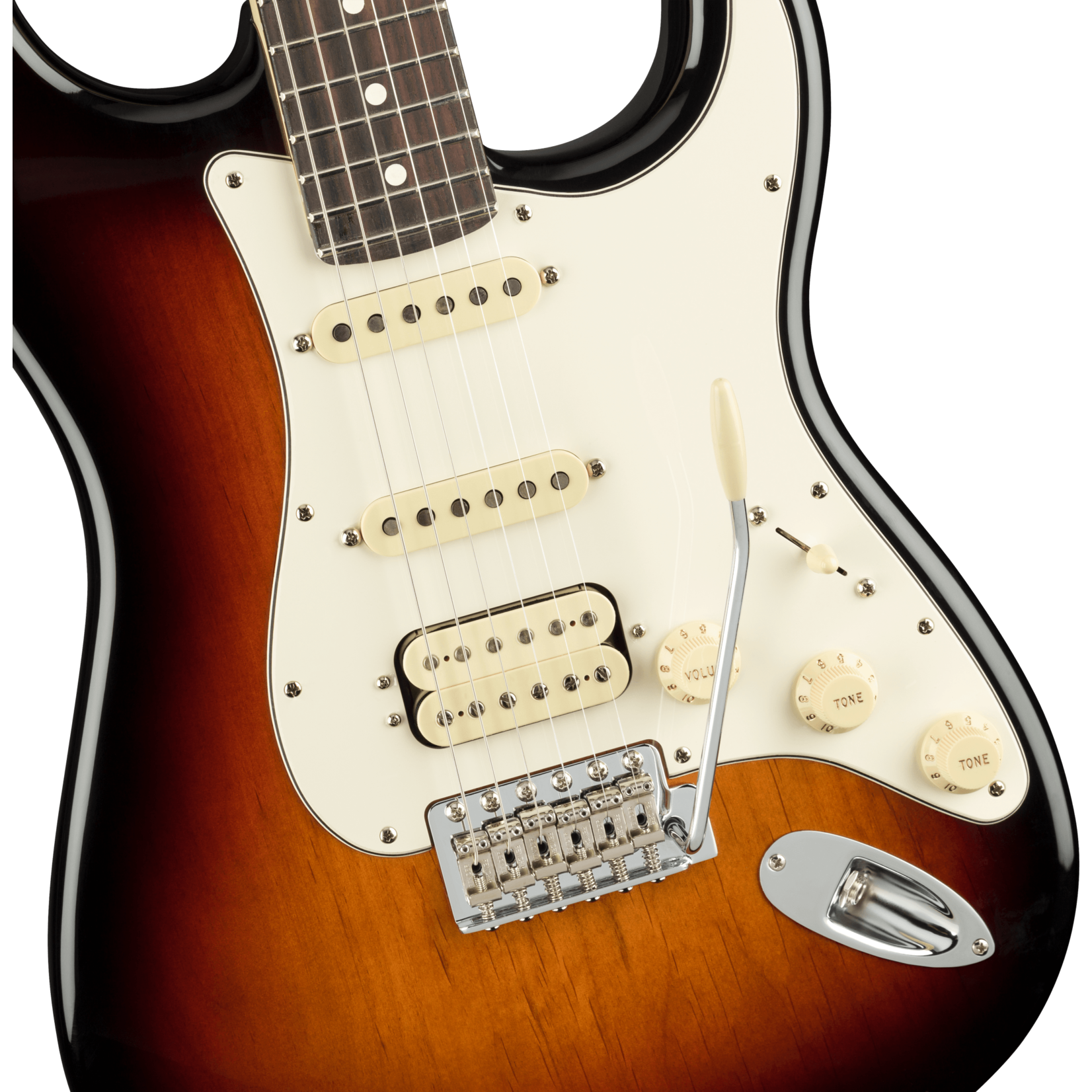 Fender American Performer Stratocaster HSS, Rosewood Fingerboard - 3-Color Sunburst