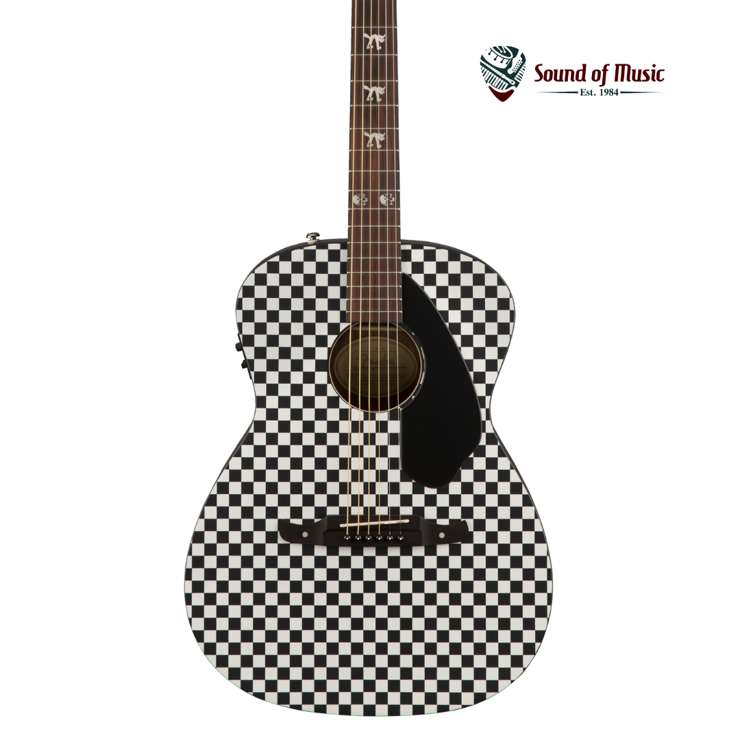Fender Tim Armstrong Hellcat Walnut Fingerboard - Checkerboard