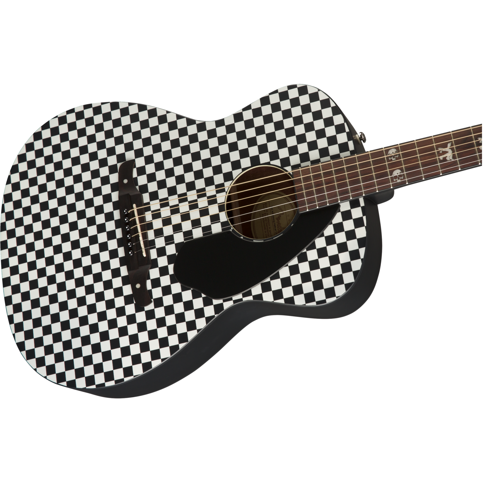 Fender Tim Armstrong Hellcat Walnut Fingerboard - Checkerboard