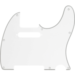 FENDER Fender 3-Ply Pickguard, Telecaster, 8-Hole Mount - Parchment