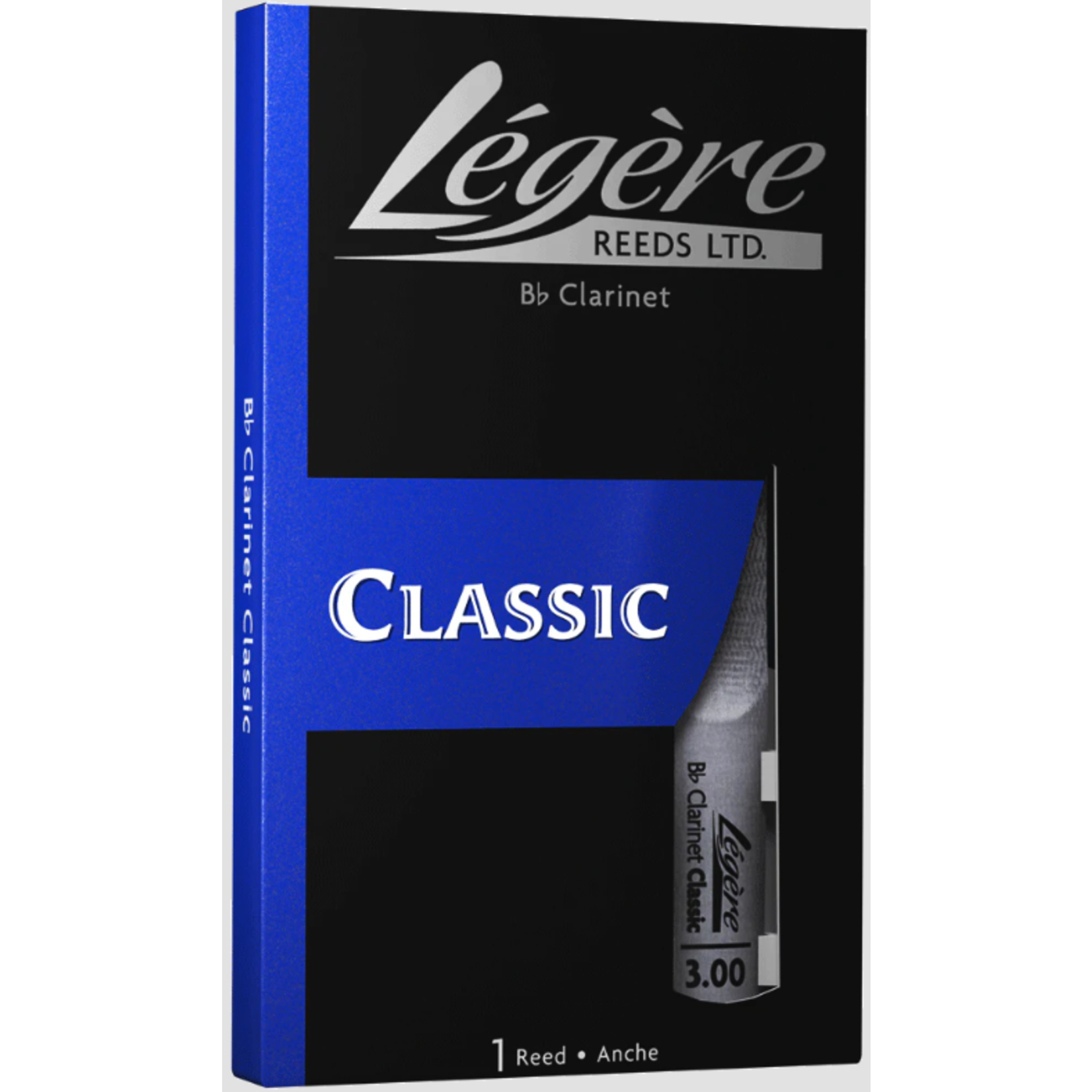 Légère Reeds Premium Synthetic Classic Bb Clarinet Reed - 2.50