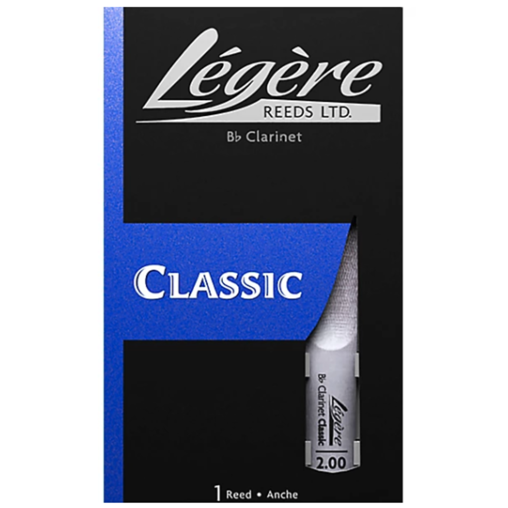 Légère Reeds Premium Synthetic Classic Bb Clarinet Reed - 2.00