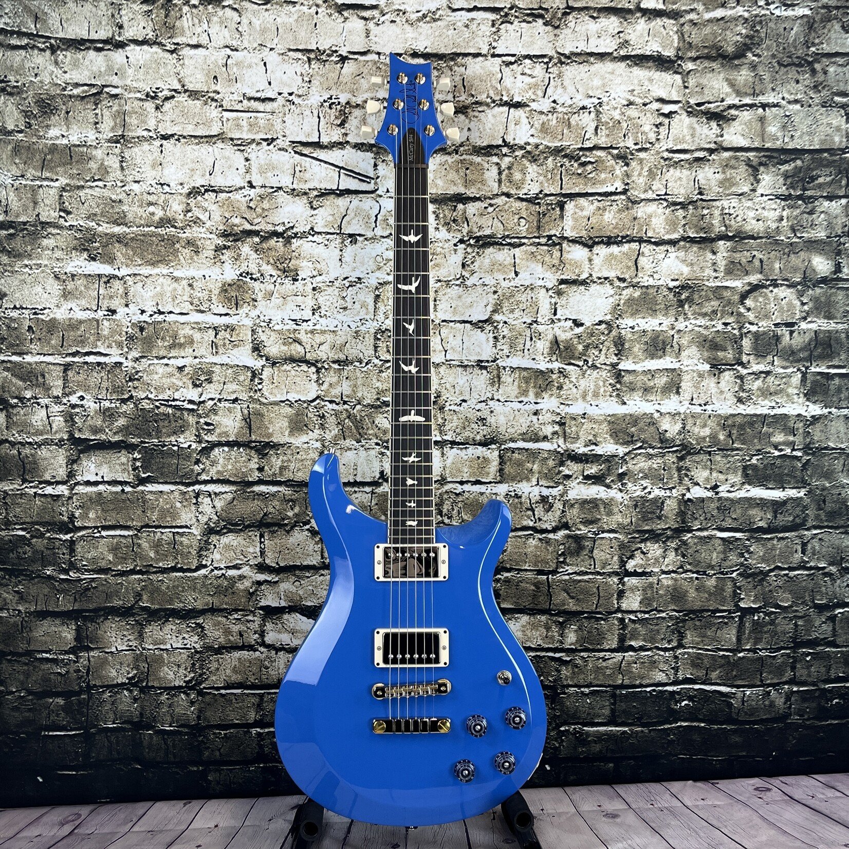 PRS S2 McCarty 594 Thinline Electric Guitar W/Gig Bag - Mahi Blue